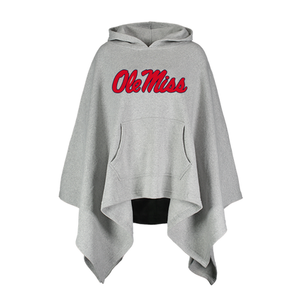 Ole Miss Women's Fleece Poncho